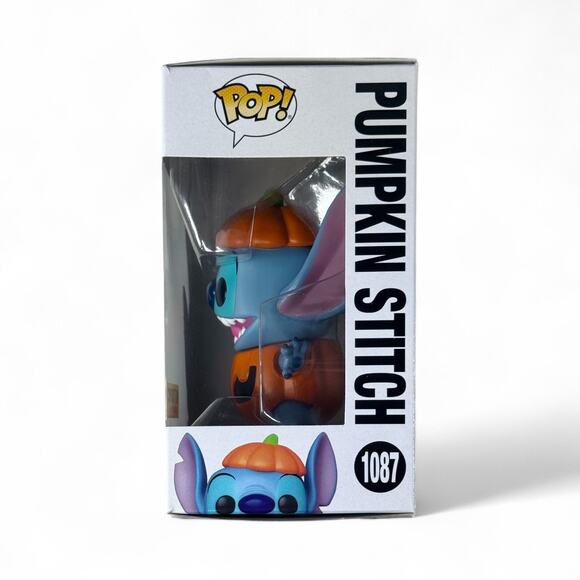 Funko Pop Unopened Pumpkin Stitch 1087 Disney Lilo & Stitch Hot Topic Exclusive - Picture 2 of 6
